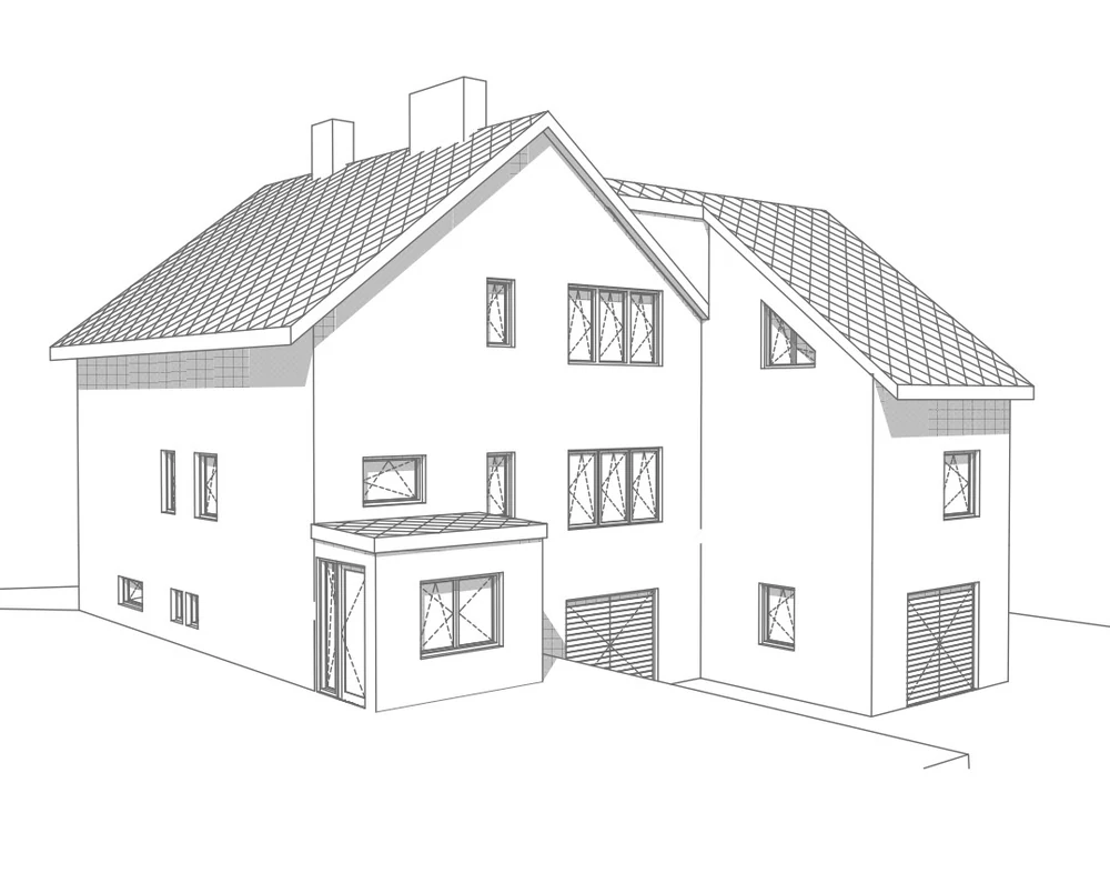 3D model pasportu — Mírová 381, Turnov